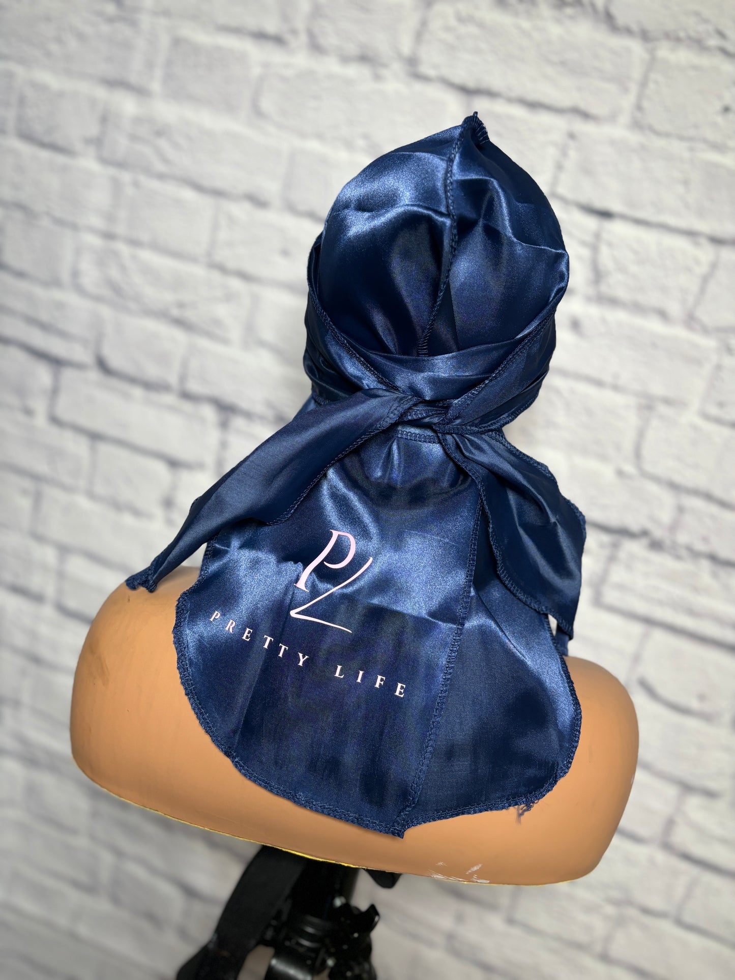 Straight Hair/Lace Satin Durag