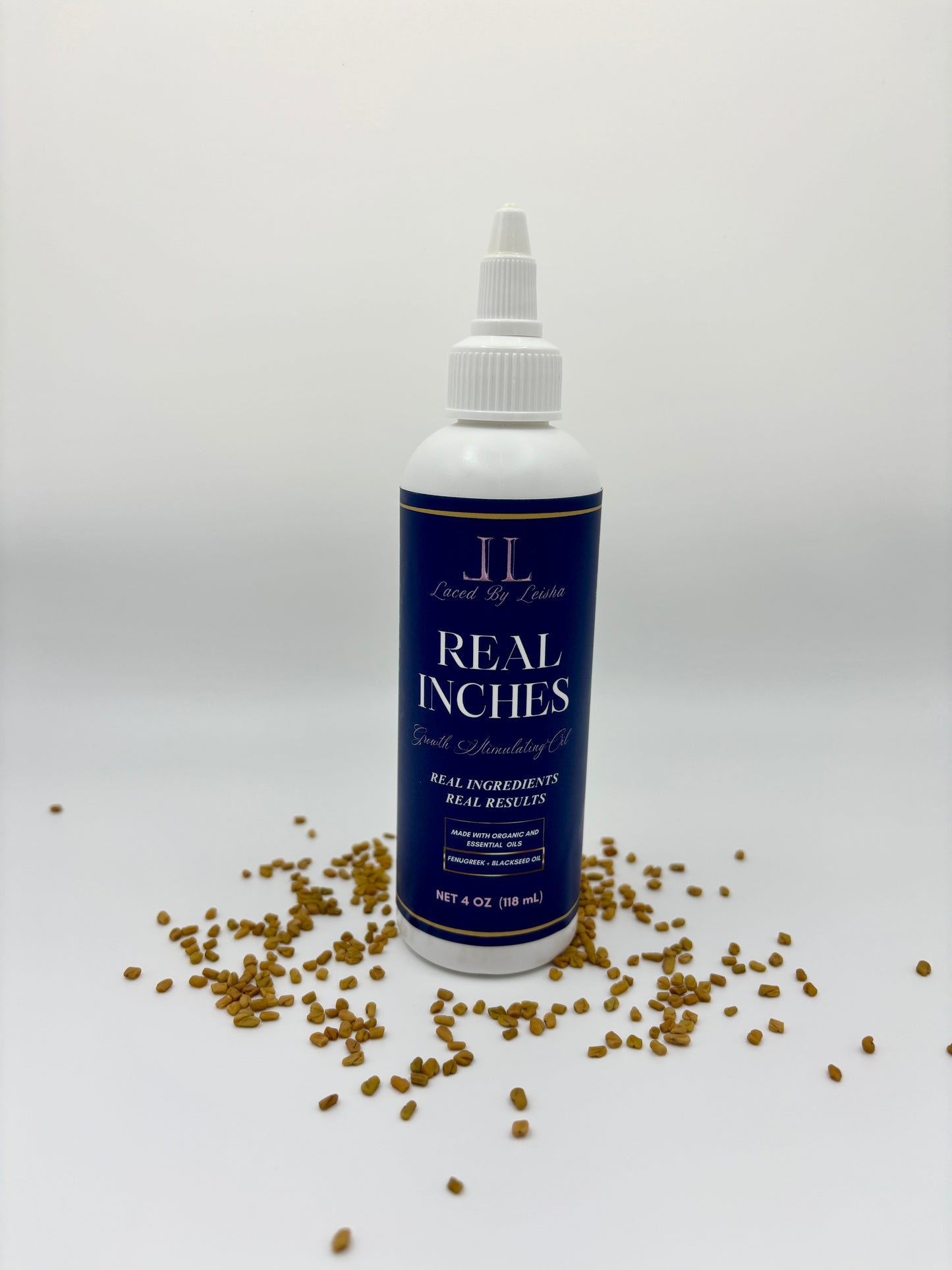 REAL INCHES Stimulating Growth Oil 4OZ
