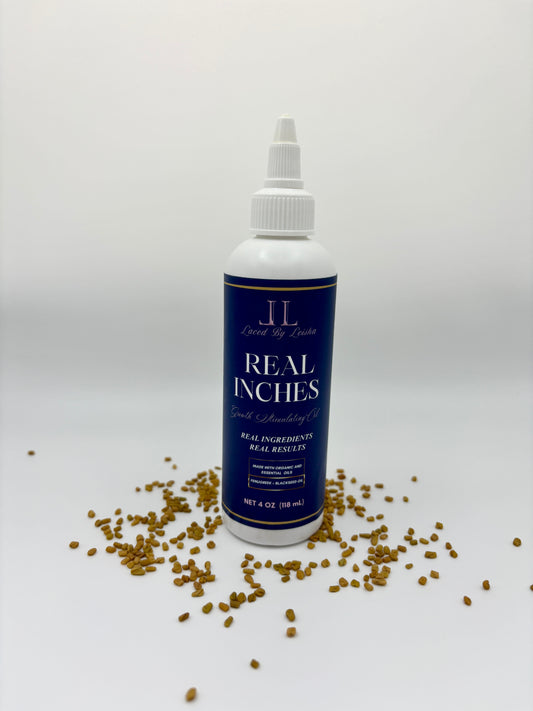 REAL INCHES Stimulating Growth Oil 4OZ